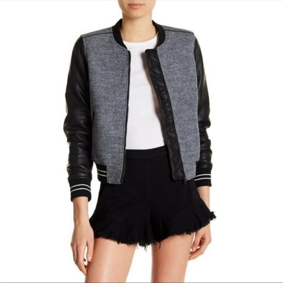 Blank NYC Jackets & Blazers - NWT BlankNYC Own the Night Bomber Jacket